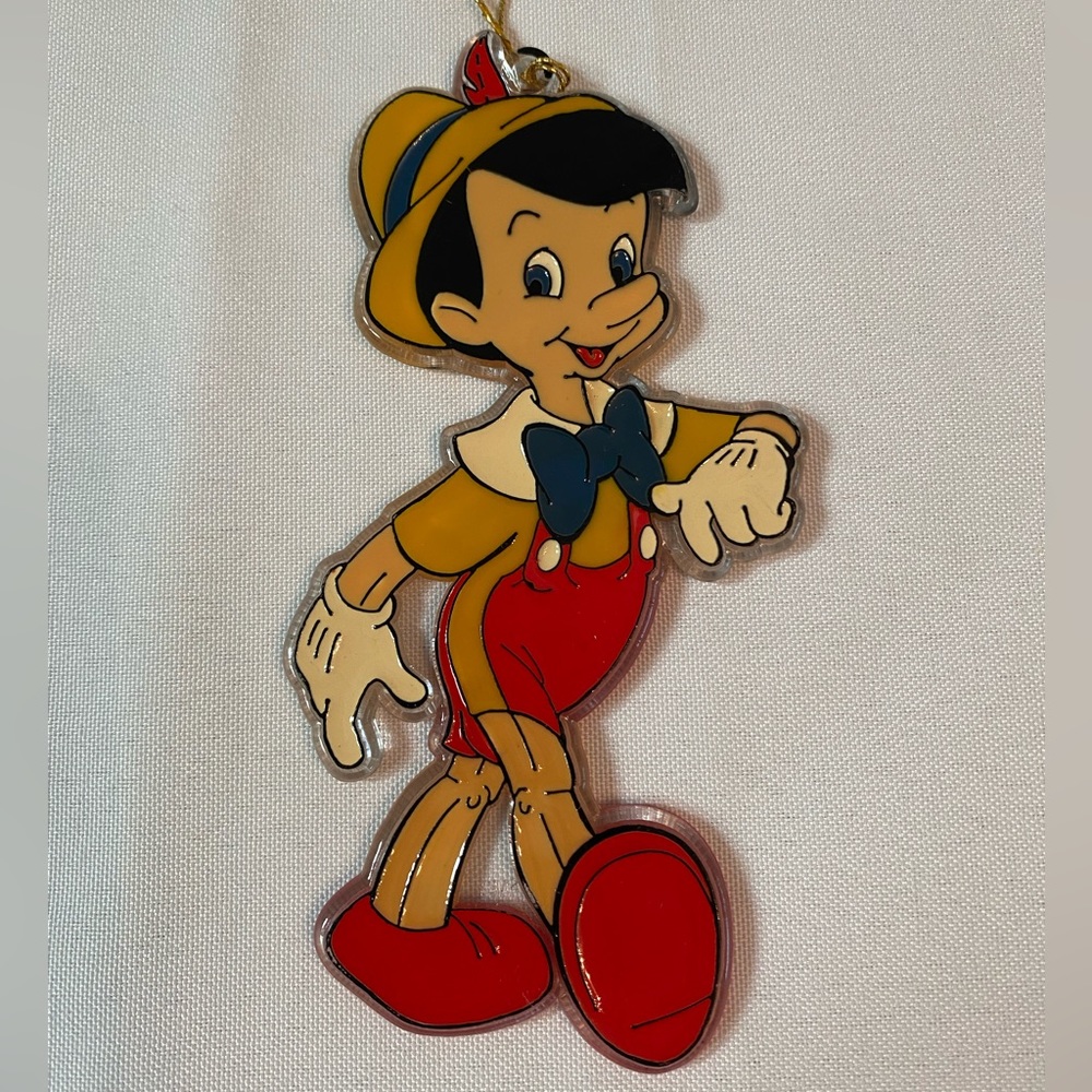 Walt Disney: Pinocchio plastic Christmas ornament
